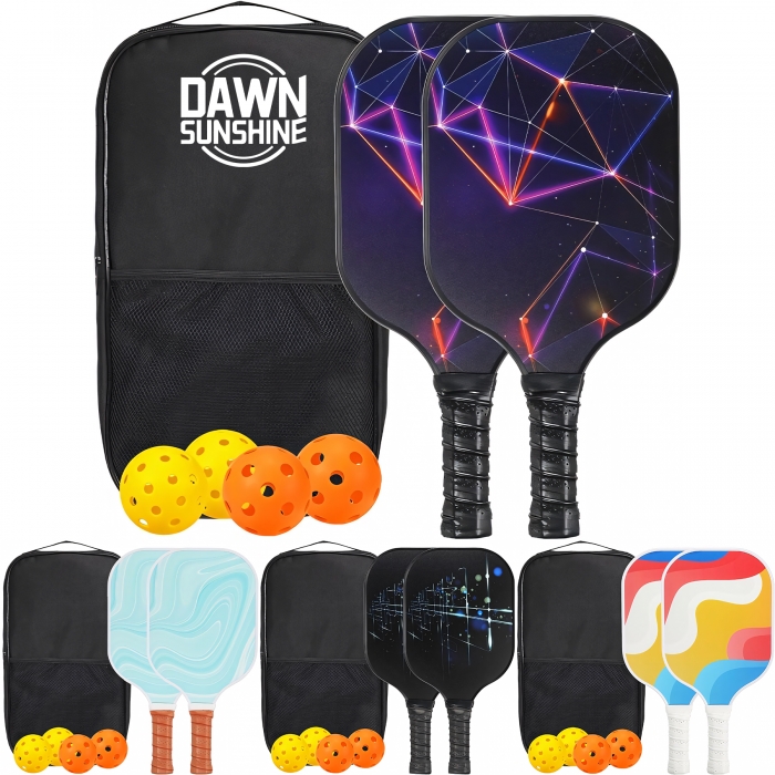 Glass Fiber Pickle ball Paddle Set