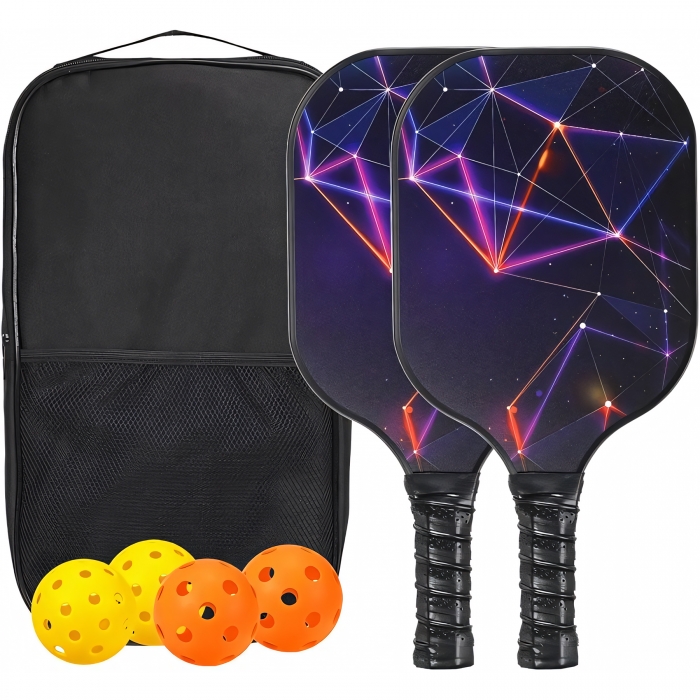 Glass Fiber Pickle ball Paddle Set