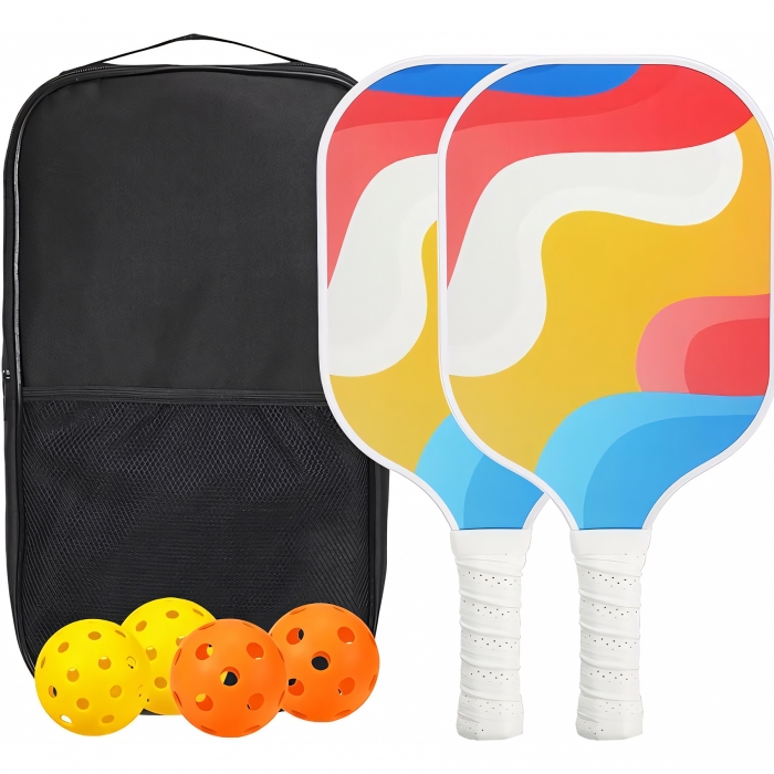 Glass Fiber Pickle ball Paddle Set