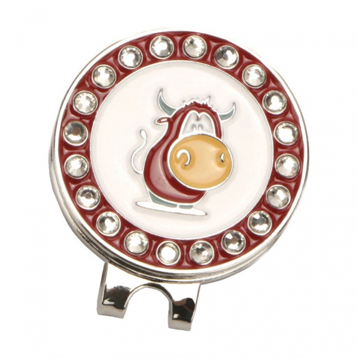 Custom Golf Ball Marker w/Hat Clip