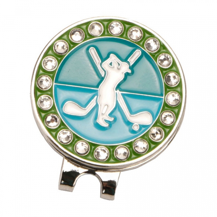 Custom Golf Ball Marker w/Hat Clip