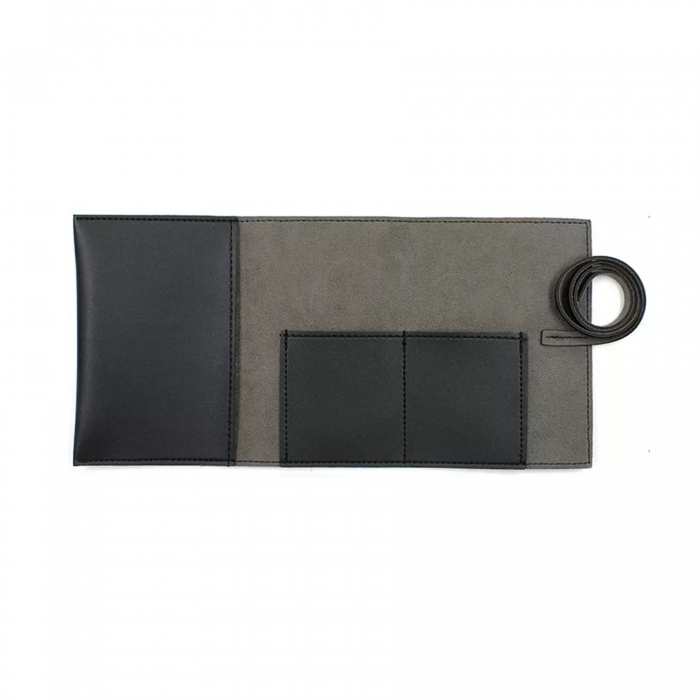 Leather Cable Bag Cord Organizer Wrap