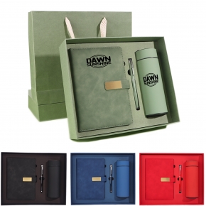 Tumbler Notebook Pen Business Gift Box Set