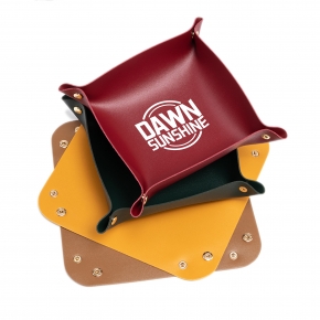 Foldable PU Leather Valet Tray