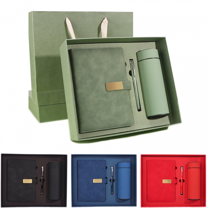 Tumbler Notebook Pen Business Gift Box Set