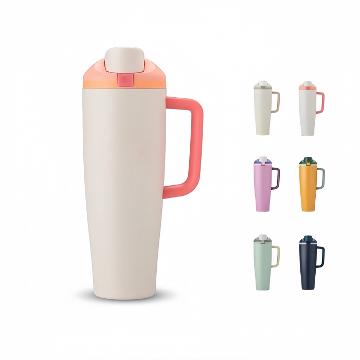 40 oz Stainless Steel Insulation Tumbler W/Handle