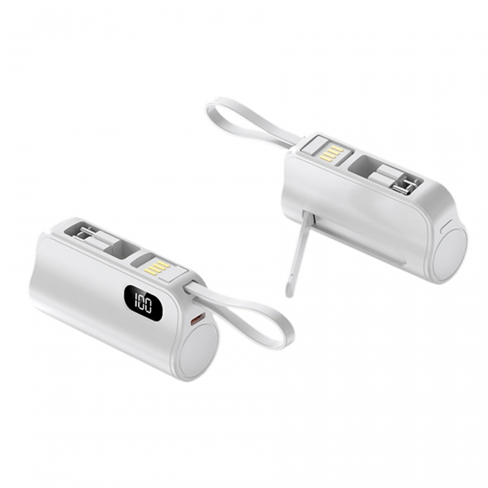 Power Bank w/Built-in Cable