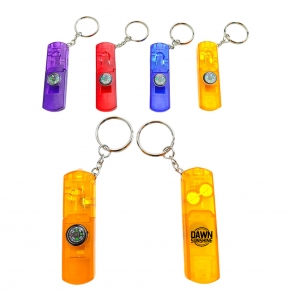Multifunctional Lighting Whistle Keychain