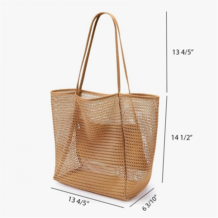 Beach Mesh Tote Shoulder Bag