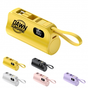 Power Bank w/Built-in Cable