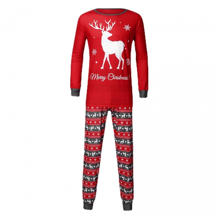 Holiday Family Pajamas With Christmas Print