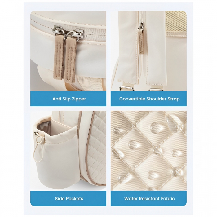 Multi Functional Tennis Bag Crossbody Backpack