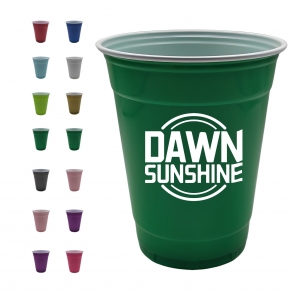 12 Oz Colorful Plastic Cups