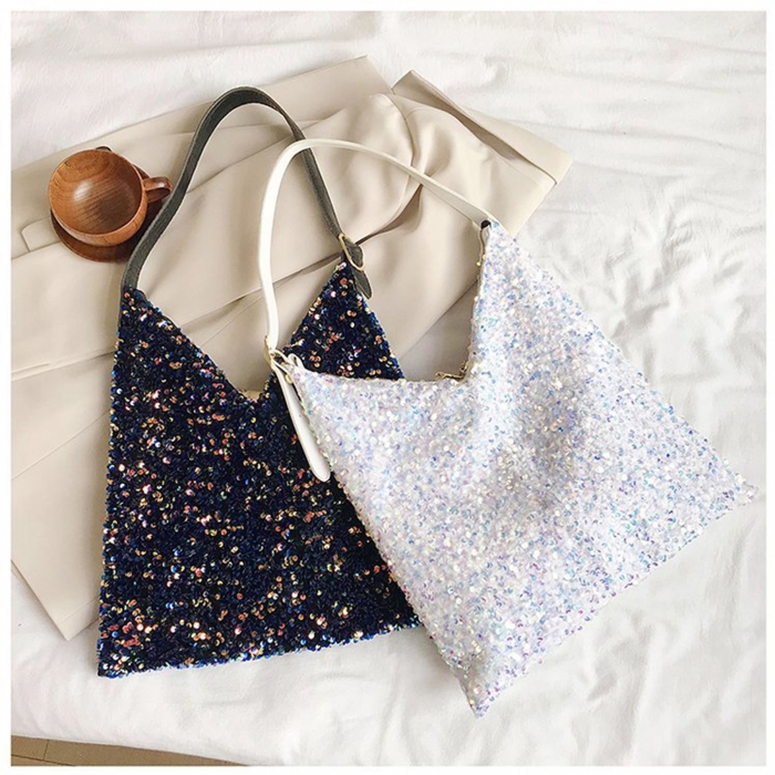 Fashion Sequined Tote Bag