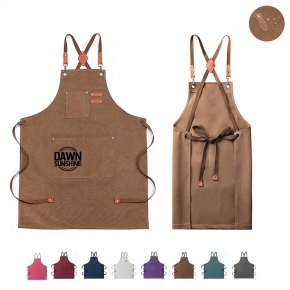 Customizable Canvas Apron W/Adjustable Straps