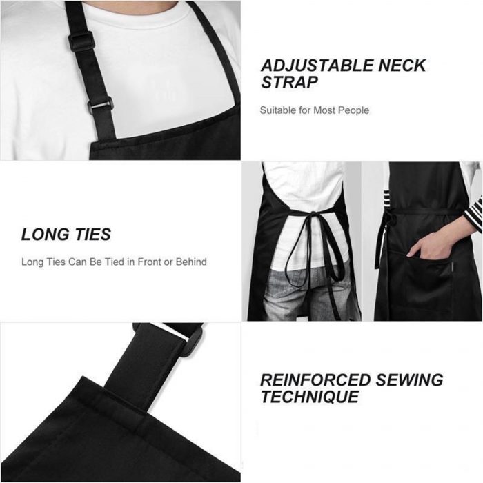 High Quality Long Ties Apron