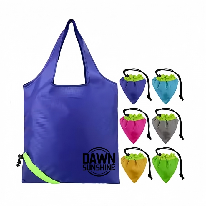 Bazaar RPET Folding Reusable Tote Bag
