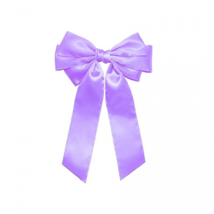 Large Satin Cloth Hair Bow