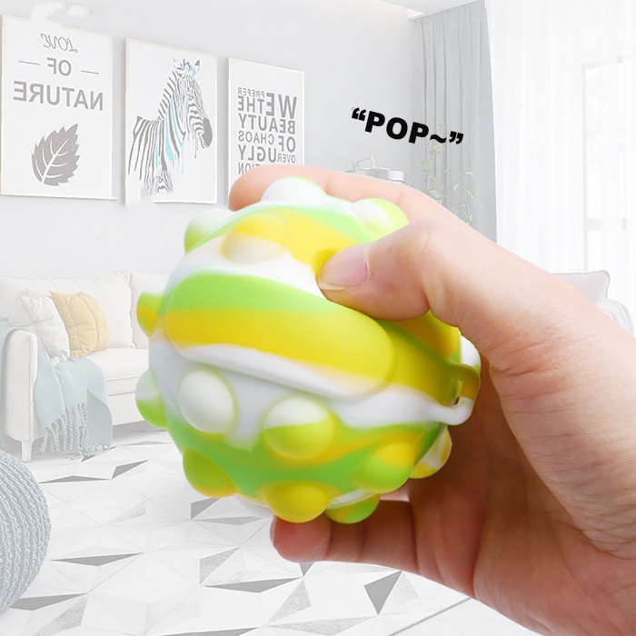 Push Pop Bouncing Ball