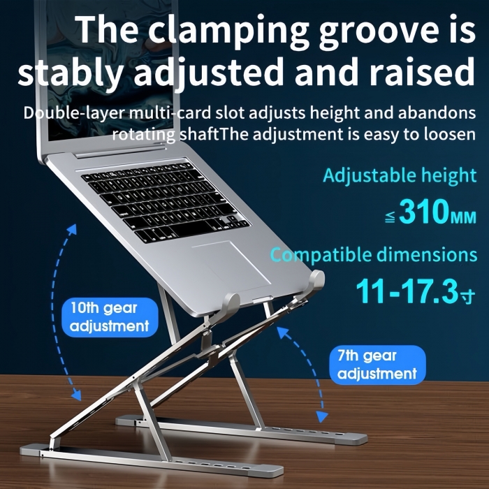 Aluminum Alloy laptop Holder Ergonomic Computer Tablet Stand