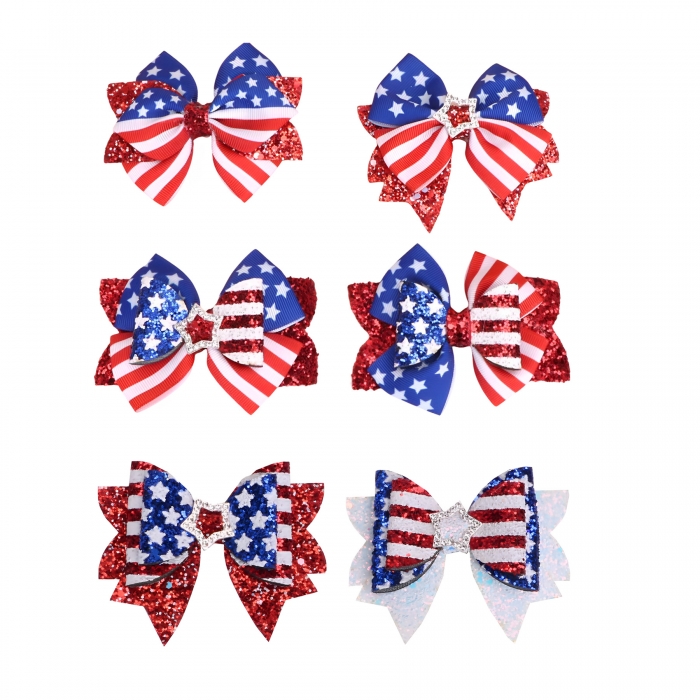 Custom Holiday Hair Bows