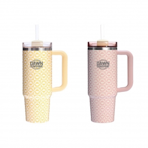 40 oz Vacuum Insulated Travel Mug W/Handle