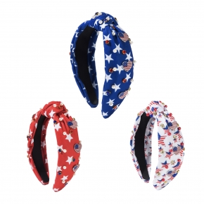 American Knotted Jeweled Headbands