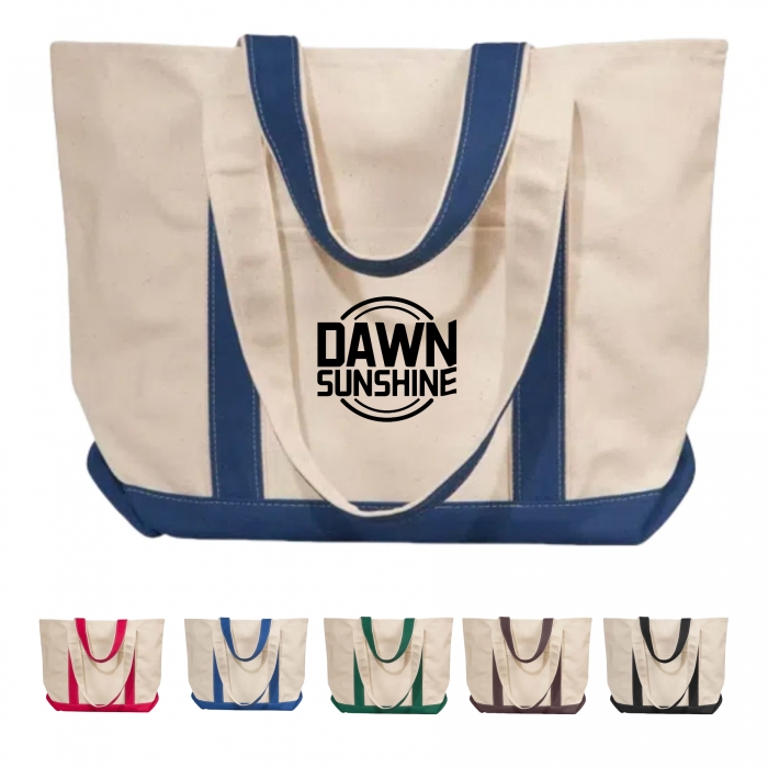 Custom Large Canvas Bag Shopping Cotton Bags Canvas Tote Bags with Zipper