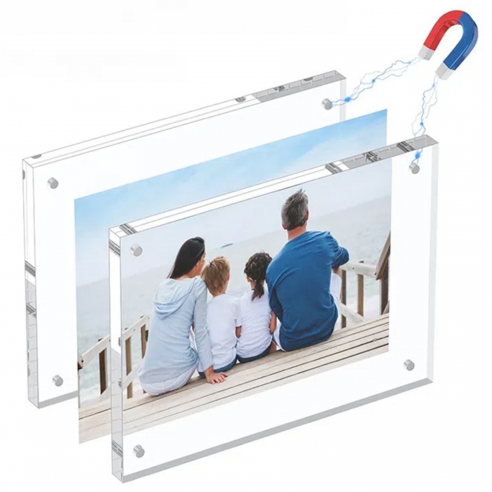 Custom Magnetic Acrylic Photo Frames