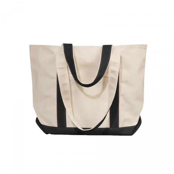 Custom Large Canvas Bag Shopping Cotton Bags Canvas Tote Bags with Zipper