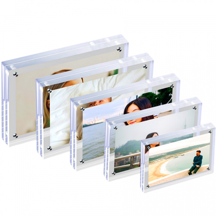 Custom Magnetic Acrylic Photo Frames