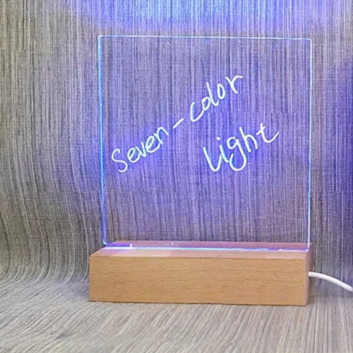 Acrylic Lighting Message Memo Note Board