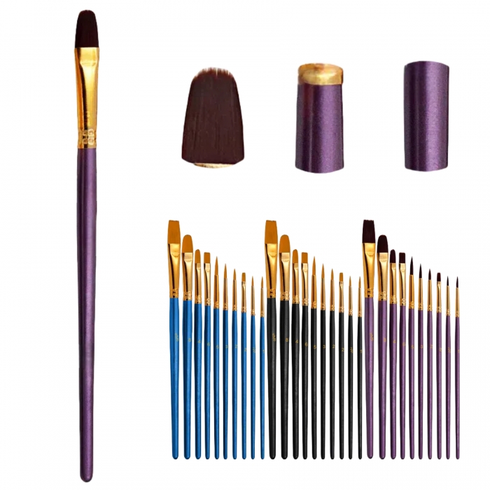 10 Pes Paint Brush Set
