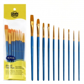 10 Pes Paint Brush Set