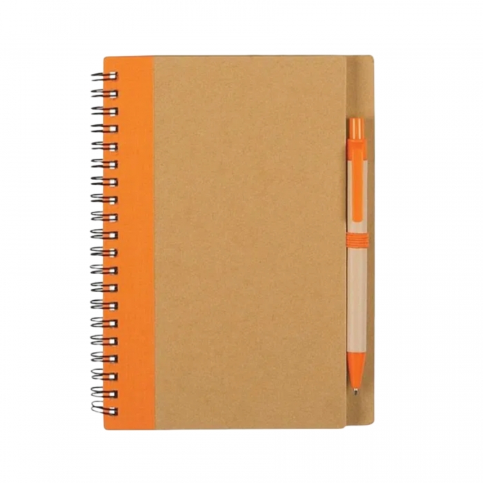 Eco Kraft Spiral Notebook