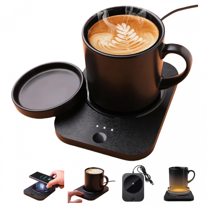 2-in-1 Wireless Charger and Mug Warmer
