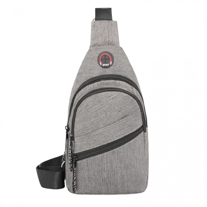 Crossbody Sling Bag Backpack With Headphone Hole