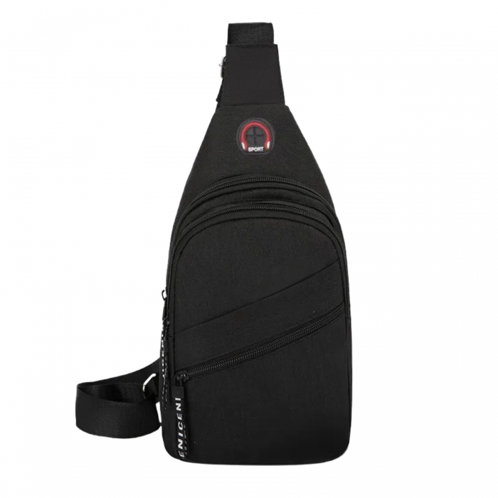 Crossbody Sling Bag Backpack With Headphone Hole